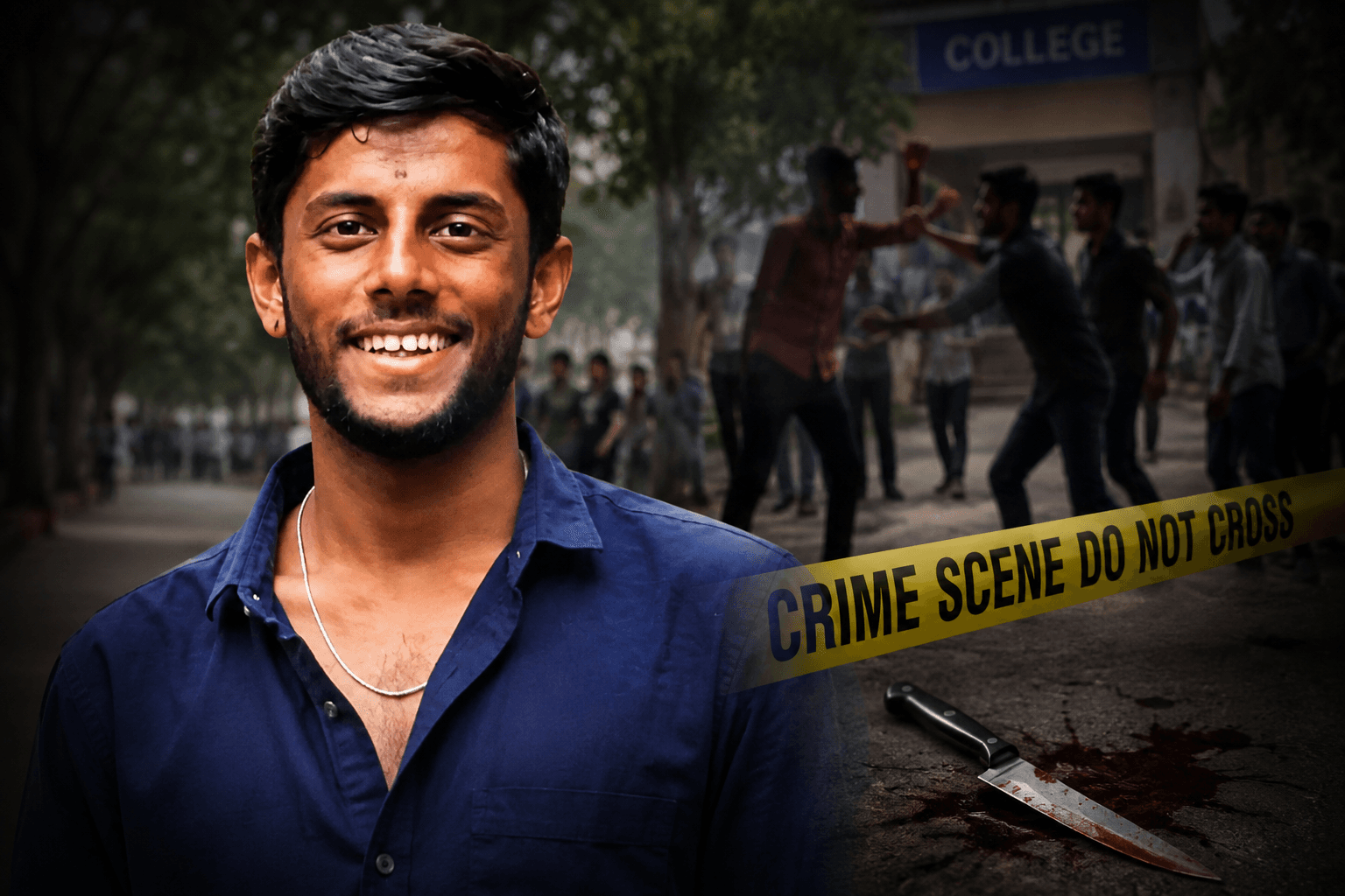 ಬೆಂಗಳೂರು: ಕಾಲೇಜು ಬಳಿ ಗಲಾಟೆ, 19 ವರ್ಷದ ವಿದ್ಯಾರ್ಥಿಗೆ ಚಾಕು ಇರಿದು ಹತ್ಯೆ; ಆರೋಪಿಗಳ ಪತ್ತೆಗೆ ವಿಶೇಷ ತಂಡ ರಚನೆ.